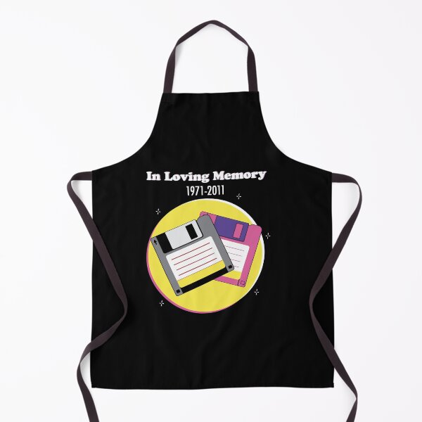 Item preview, In Loving Memory Floppy Disk Funny Retro Technology 90s Nostalgia T Shirt designed and sold by Apotheosis by Irie Meraki.