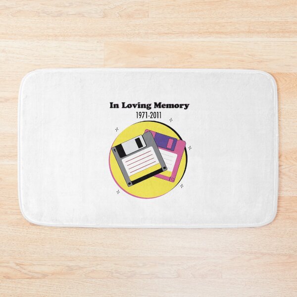 Item preview, In Loving Memory Floppy Disk Funny Retro Technology 90s Nostalgia T Shirt designed and sold by Apotheosis by Irie Meraki.
