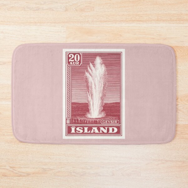 Item preview, 1938 Iceland Geysir Stamp designed and sold by retrographics.