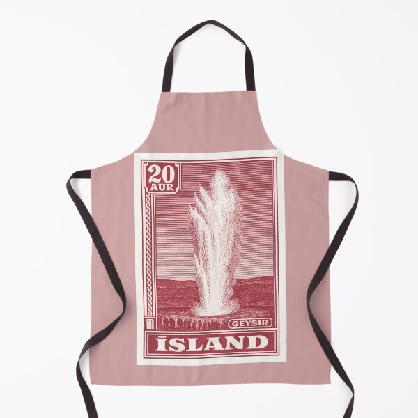 Item preview, 1938 Iceland Geysir Stamp designed and sold by retrographics.