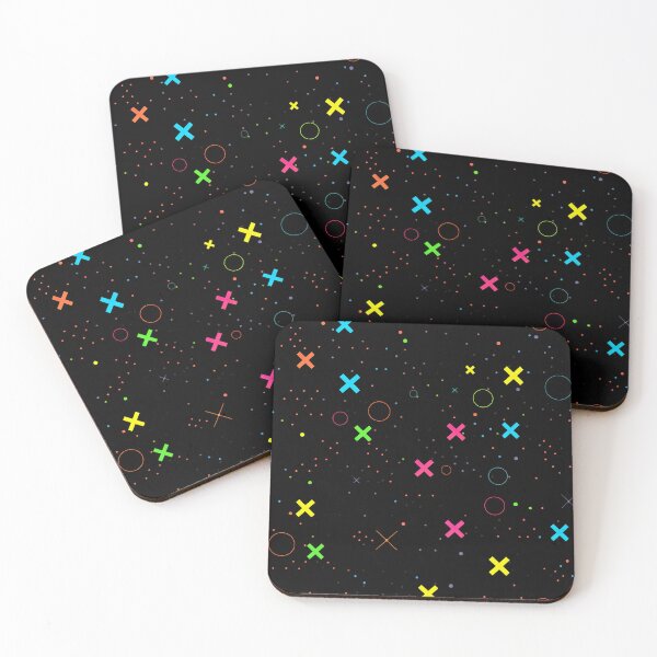 Item preview, Playful Neon X Dots Pattern designed and sold by bubblegoth.