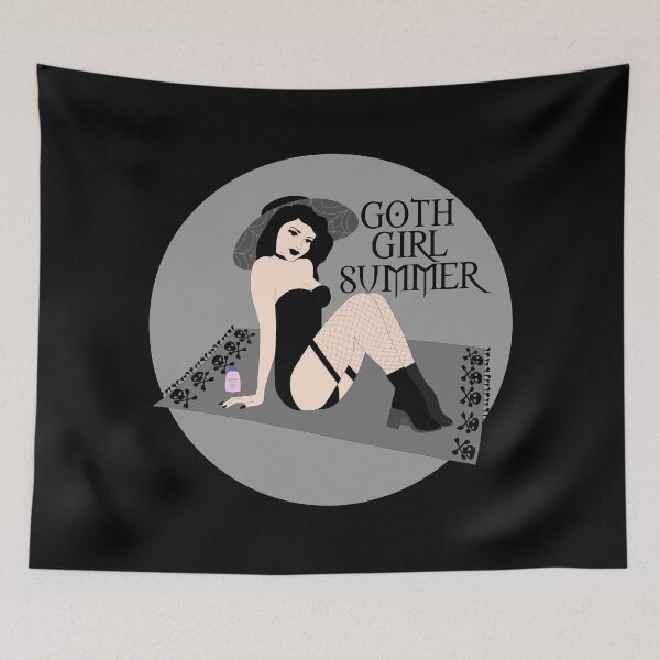 Item preview, Goth Girl Summer Circle  designed and sold by Heather H Designs .