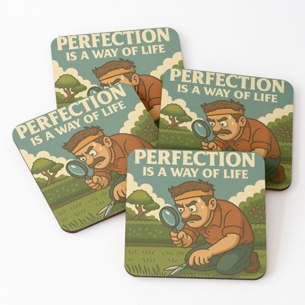 Item preview, Perfection is a way of life | Funny Gardening Shirt for Men designed and sold by VeroChaos.