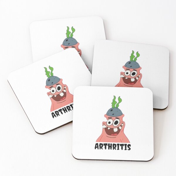 Artikelvorschau, Patrick Star Arthritis entworfen und verkauft von stickyartstickers.
