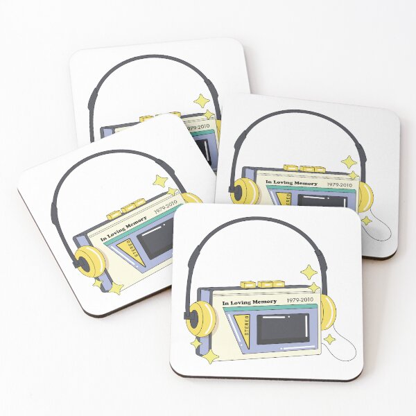 Item preview, In Loving Memory-Walkman Funny Retro Technology 90s Nostalgia T Shirt designed and sold by Apotheosis by Irie Meraki.