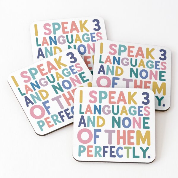 Item preview, I Speak 3 Languages and None Perfectly 2 designed and sold by SINTAPUJOS.