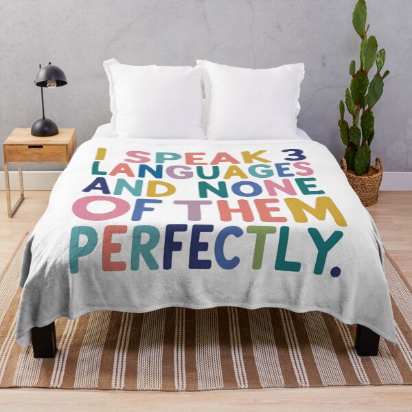 Item preview, I Speak 3 Languages and None Perfectly 2 designed and sold by SINTAPUJOS.