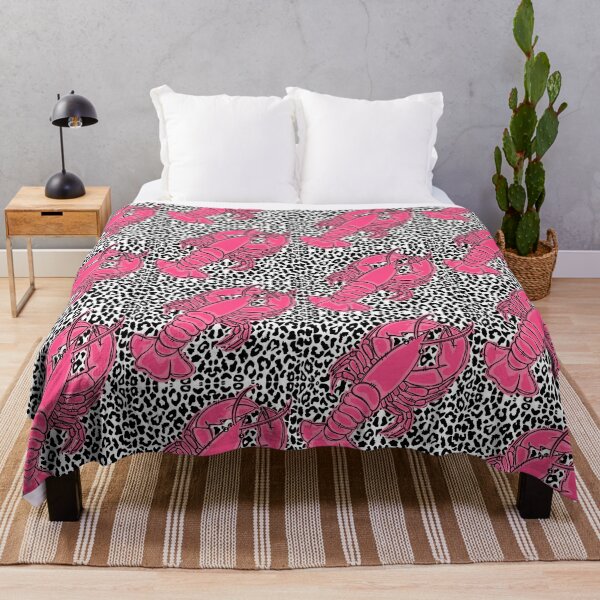 Item preview, Cangrejo de río con estampado de leopardo rosa designed and sold by missmann.