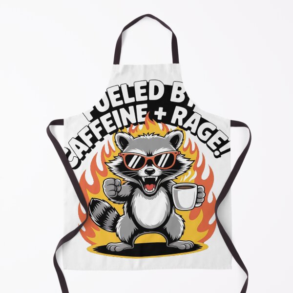 Item preview, Fueled By Caffeine Rage designed and sold by ShopZen ⭐⭐⭐⭐⭐.