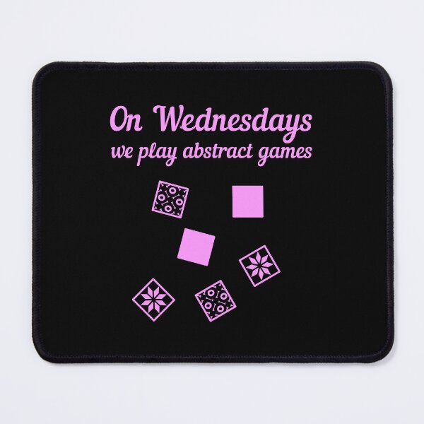 Item preview, On Wednesdays We Play Abstract Games designed and sold by IonianDesign.