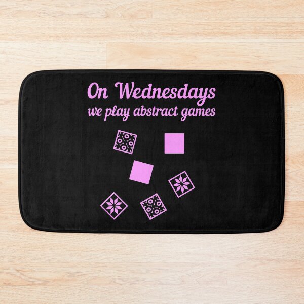 Item preview, On Wednesdays We Play Abstract Games designed and sold by IonianDesign.