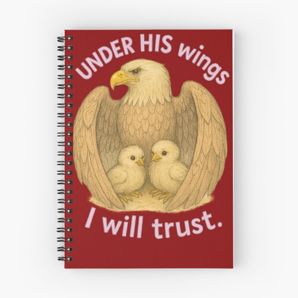 Item preview, Under His Wings I Will Trust – Shelter & Strength designed and sold by Mattithyahu119.
