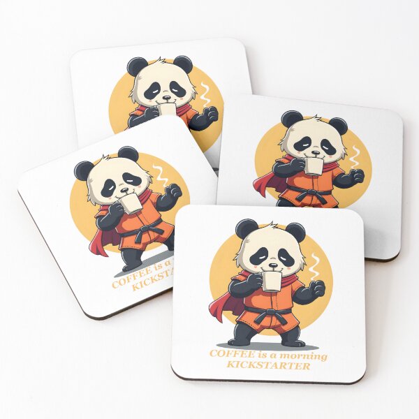 Item preview, Coffee - Panda Says Coffee is a Morning Kickstarter designed and sold by Museum Of Non-Existing Art.