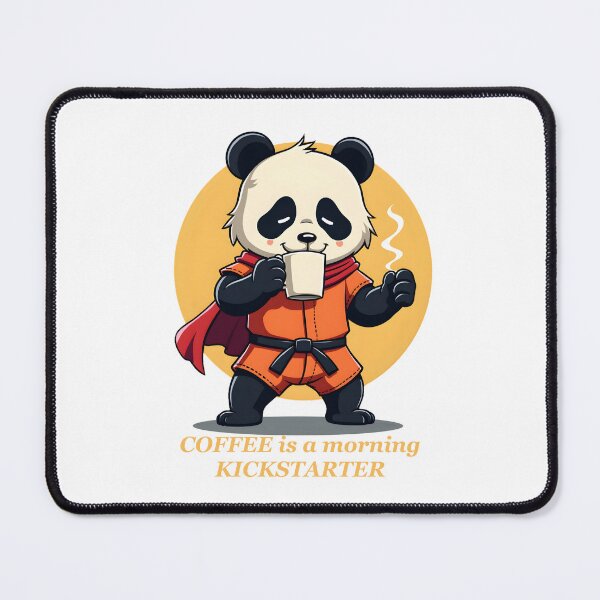 Item preview, Coffee - Panda Says Coffee is a Morning Kickstarter designed and sold by Museum Of Non-Existing Art.