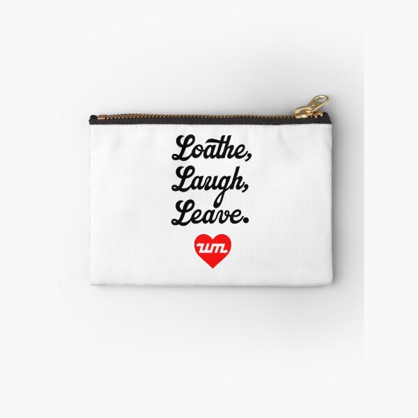 Item preview, Loathe, Laugh, Leave. Unmotivational Messaging. designed and sold by West Midlands Church of Merch.