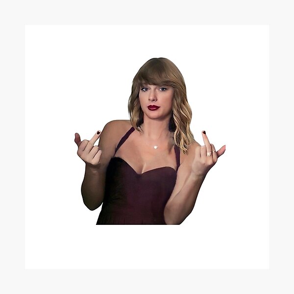 Item preview, Taylor Swift Doigt d'honneur designed and sold by stickyartstickers.
