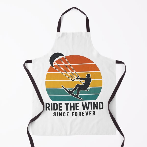 Item preview, Ride the Wind – Retro Kitesurfing Art for Wind and Wave Lovers designed and sold by OTSC.