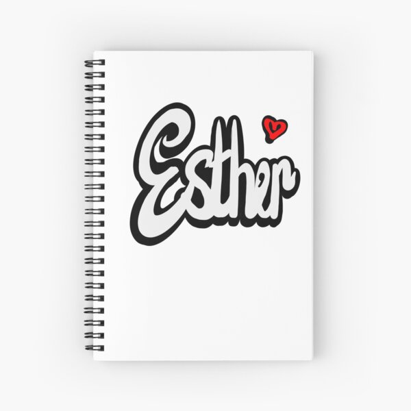 Item preview, Esther popular girls first name in white. Top 100 Personalized personalised customised name Esther  designed and sold by Artonmytee.