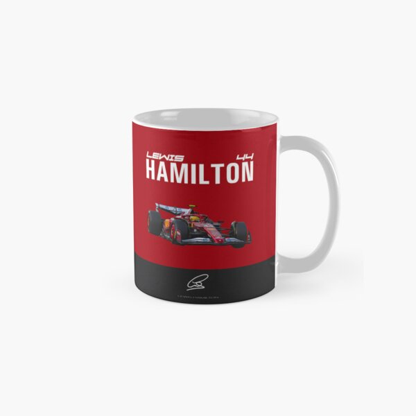 Item preview, Lewis Hamilton F1 Ferrari Art - Iconic Number 44 & Scuderia Car Graphic designed and sold by Studio F1Grid.