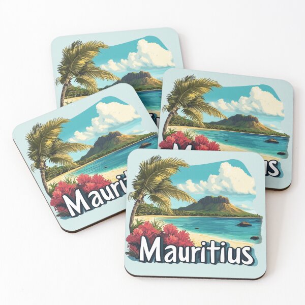 Item preview, Mauritius Scenic Island – Coastal View designed and sold by Myra365Art.