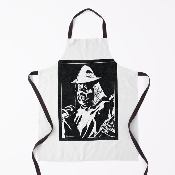 Item preview, SHREDDER - Teenage Mutant Ninja Turtles (Black and White) designed and sold by FamousWeirdosRB.