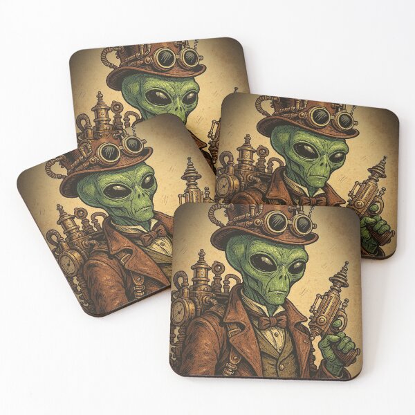 Item preview, Steampunk Alien designed and sold by Conteceres.