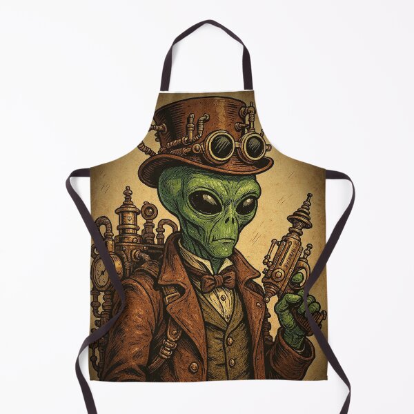 Item preview, Steampunk Alien designed and sold by Conteceres.