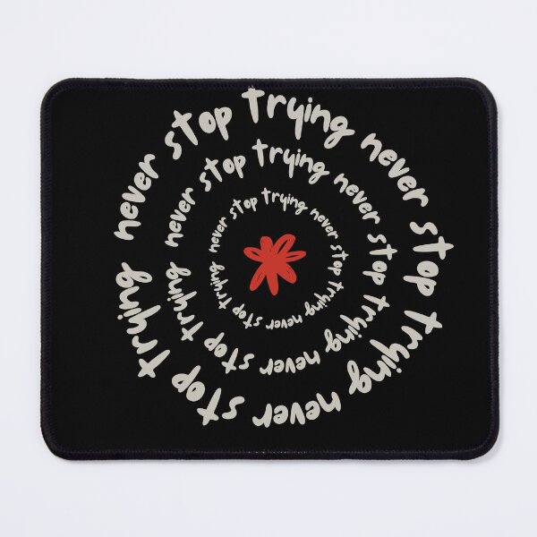 Item preview, Never stop trying  designed and sold by Kijo Shop.
