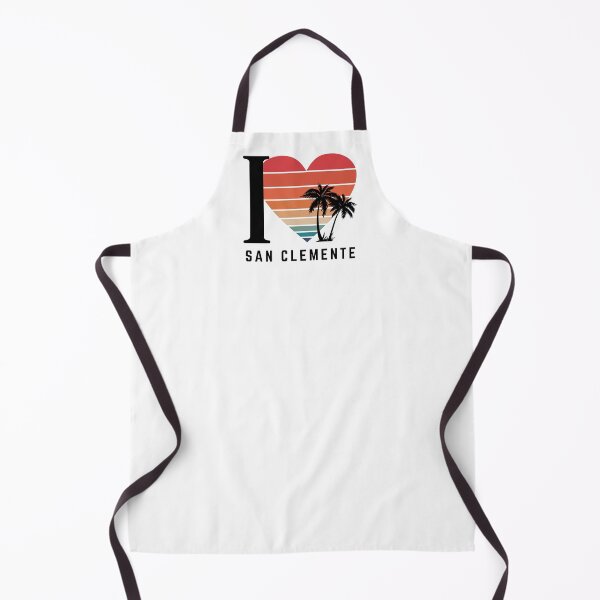 Item preview, I ❤️ San Clemente - Retro West Coast Beach Vibes designed and sold by MFGB-Creations.