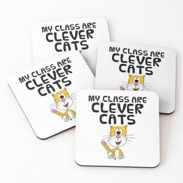 Item preview, My Class Are Clever Cats, Teacher Cat, Back To School designed and sold by doodlerob.