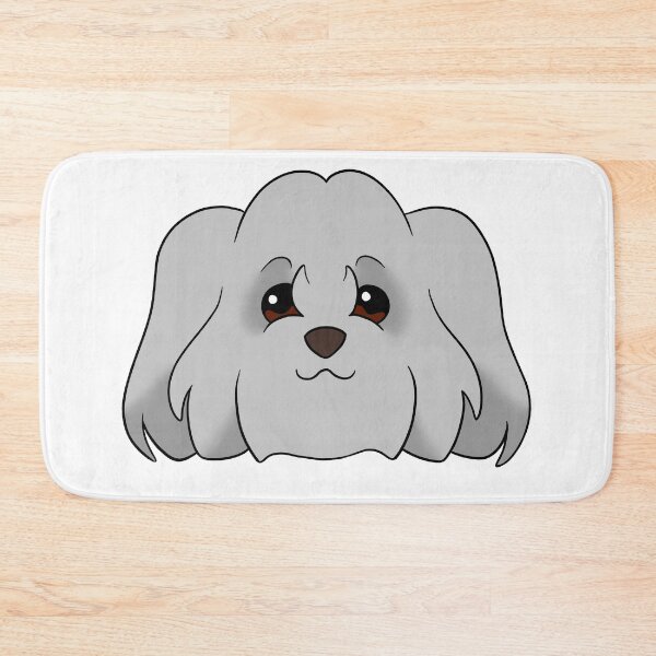 Item preview, Light Grey Coton de Tulear designed and sold by OliRoseArt.