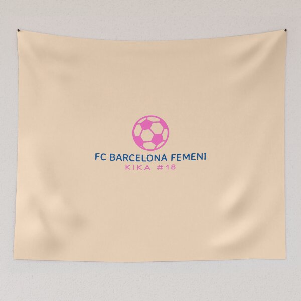 Item preview, FC Barcelona Femeni Barca Kika Nazareth #18 designed and sold by FCBarcelonaKQ.