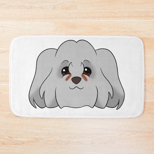 Item preview, Light Grey Coton de Tulear Tear Stains designed and sold by OliRoseArt.