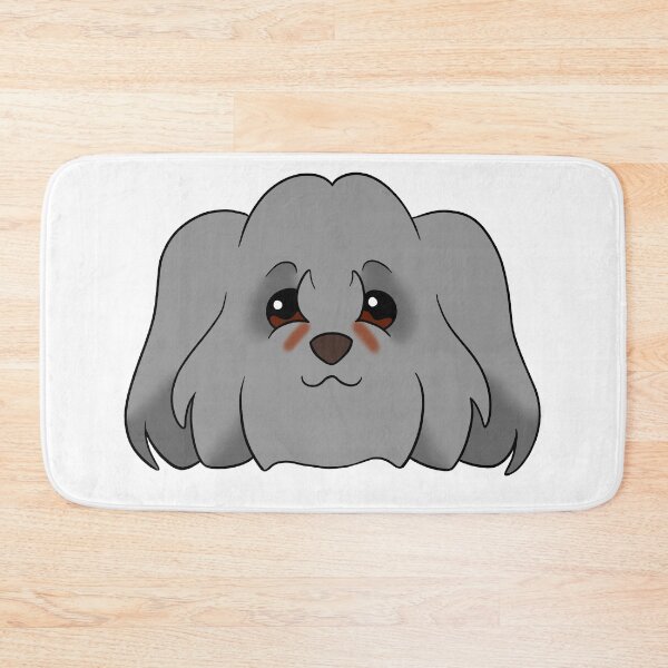 Item preview, Grey Coton de Tulear Tear Stains designed and sold by OliRoseArt.