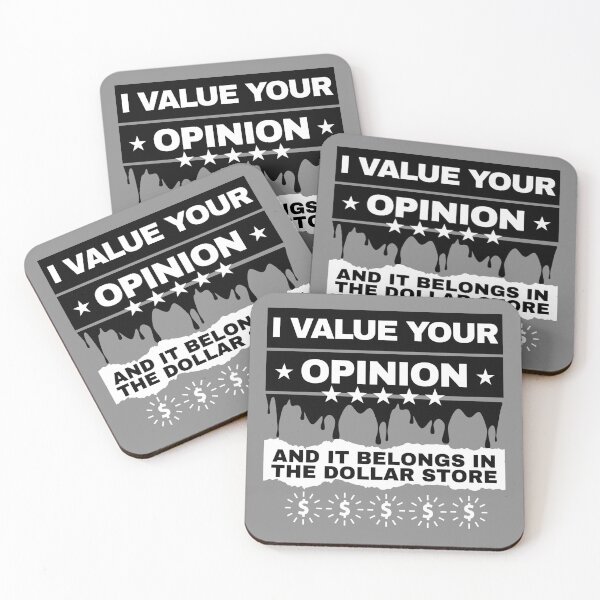 Item preview, UN-INSPIRED: I Value Your Opinion... designed and sold by rockandahardplaceradio.