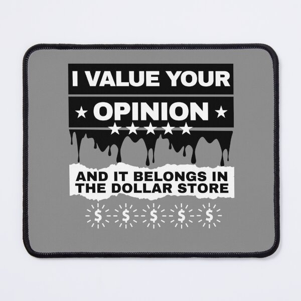 Item preview, UN-INSPIRED: I Value Your Opinion... designed and sold by rockandahardplaceradio.