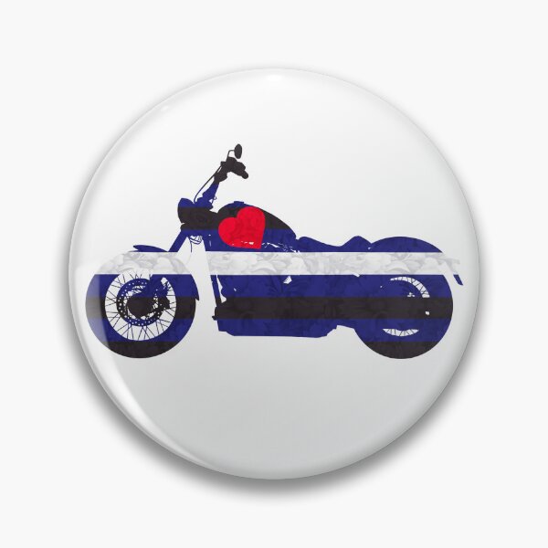 Item preview, Leather Pride Motorcycle designed and sold by Spinyflowerart.