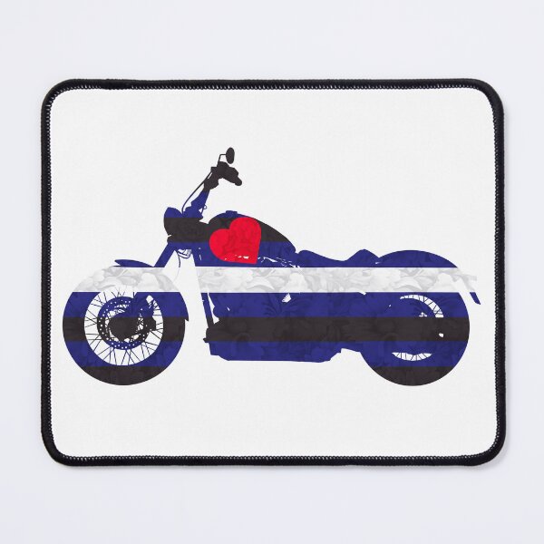 Item preview, Leather Pride Motorcycle designed and sold by Spinyflowerart.