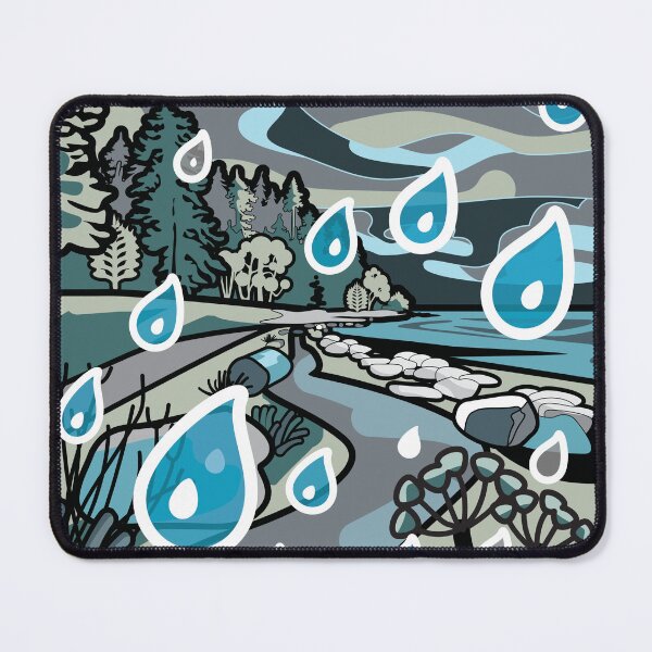 Item preview, Crescent Beach, BC, Canada (Rainy) designed and sold by Paola Syme.