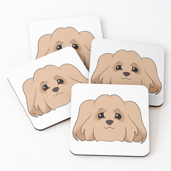 Item preview, Cream Coton de Tulear designed and sold by OliRoseArt.