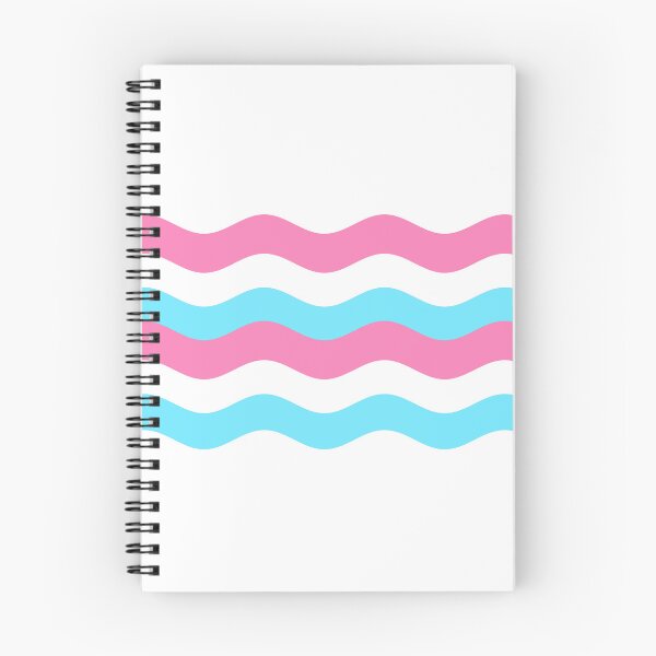 Item preview, Wavy Flag - Transgender Colors designed and sold by sillyjess.