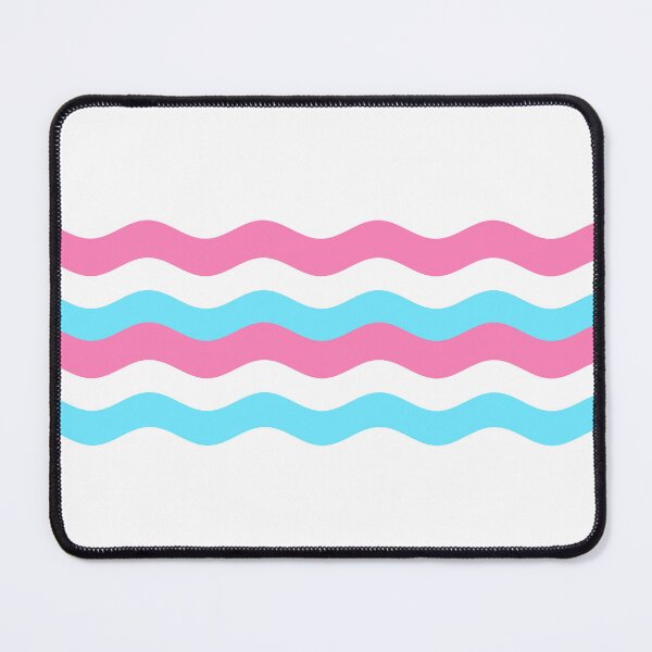 Item preview, Wavy Flag - Transgender Colors designed and sold by sillyjess.