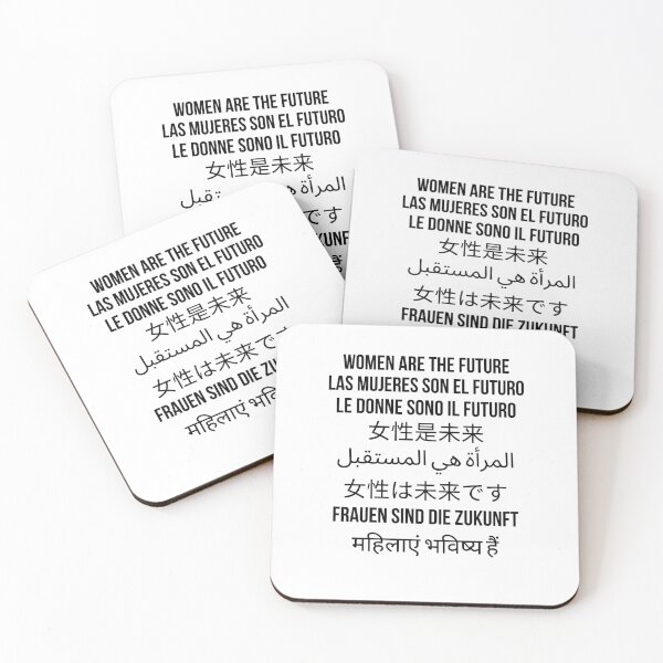 Item preview, Women are the future multiple languages woman empowerment designed and sold by snowry.