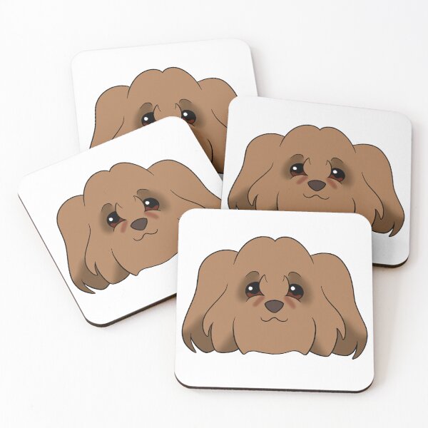 Item preview, Brown Coton de Tulear Tear Stains designed and sold by OliRoseArt.