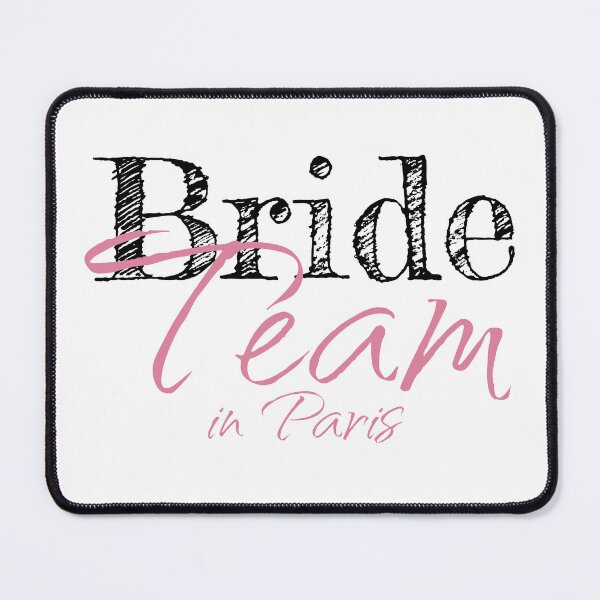 Item preview, Bride Team in Paris | Bachelorette Party print for the Chic Bride team designed and sold by Olhapro.