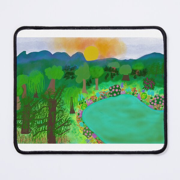 Item preview, My view for the week - Lake Junaluska, Haywood County, North Carolina designed and sold by MushyStuffVA.