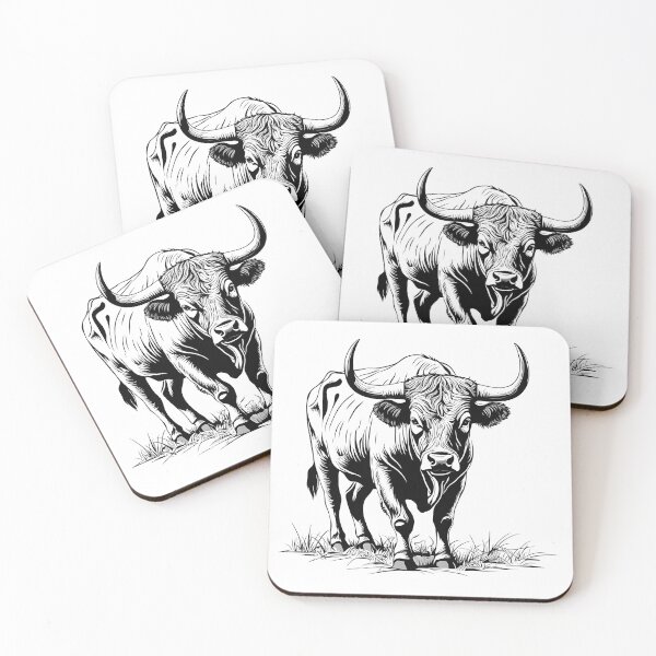 Item preview, Bull designed and sold by PrintLabStudio.