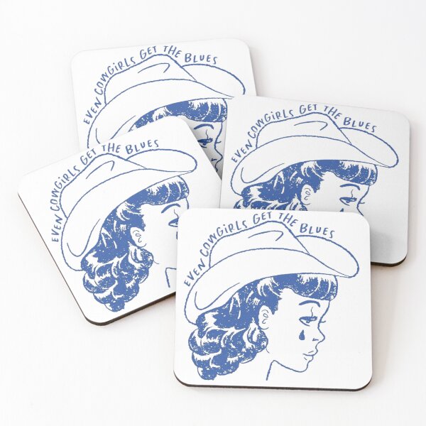 Item preview, Even cowgirls get the blues designed and sold by Pretty Postcards.