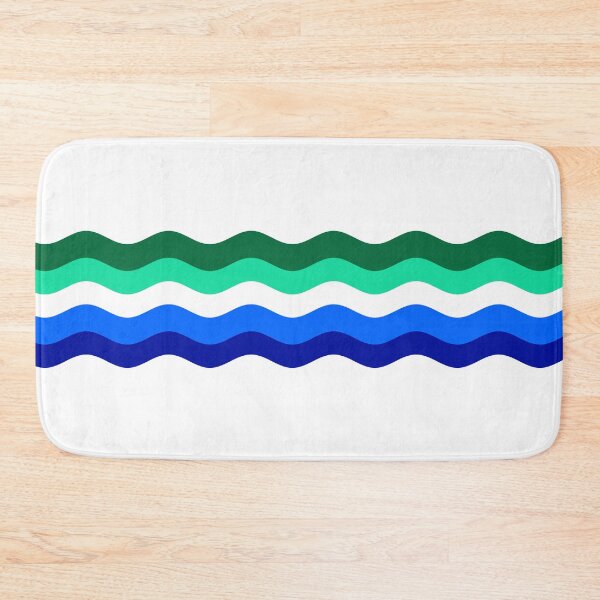 Item preview, Wavy Flag - Gay Man Colors designed and sold by sillyjess.
