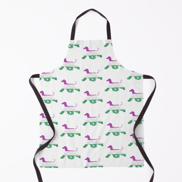 Item preview, Genderqueer Pride Afghan Hound designed and sold by Spinyflowerart.